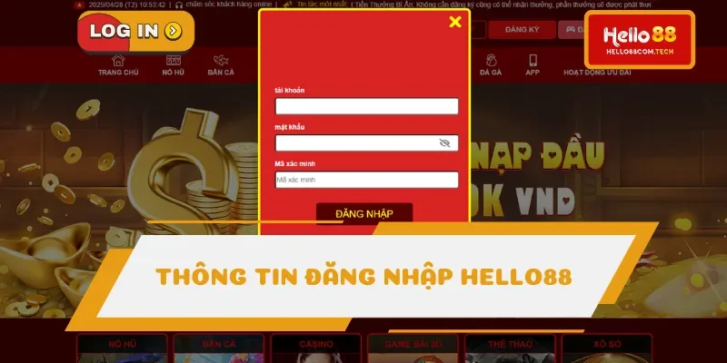 Nhập các dữ liệu cần thiết cho tài khoản Nhập các dữ liệu cần thiết cho tài khoản